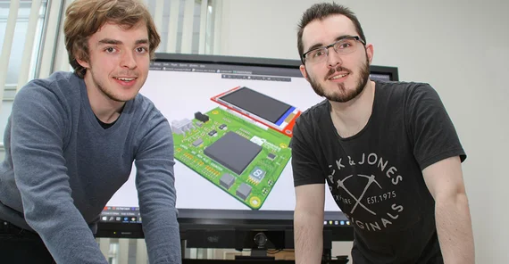 Florian Frankreiter (links) und Erik Felgendreher (rechts).