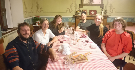 Abschiedsessen mit Nadir. Foto: Kimminich Abschiedsessen mit Nadir. Foto: Kimminich