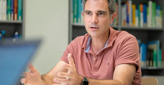 PD Dr. Michael Cassel, Leitender Oberarzt der Hochschulambulanz der Universität Potsdam und Verbandsarzt des deutschen Kanuverbands.