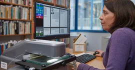 Digitale Bearbeitung von Mikrofilm-Daten im Moses Mendelssohn Zentrum