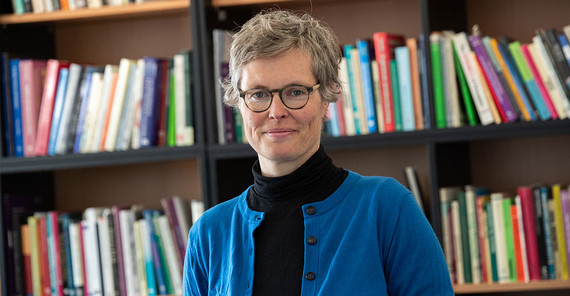 Aileen Oeberst in ihrem Büro